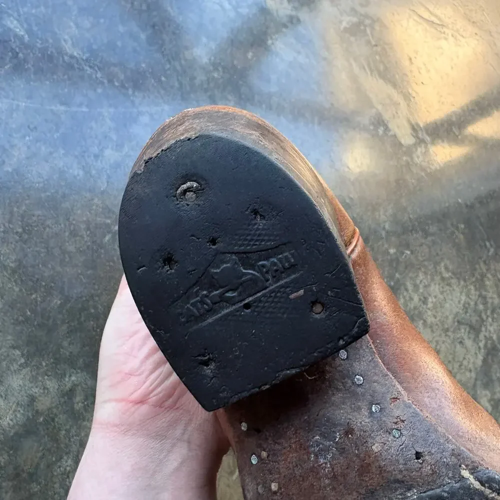 Vintage Tony‎ Lama Leather Cowboy Boots